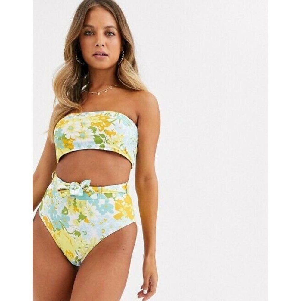 NWT FAITHFULL THE BRAND LUCY BIKINI BOTTOM